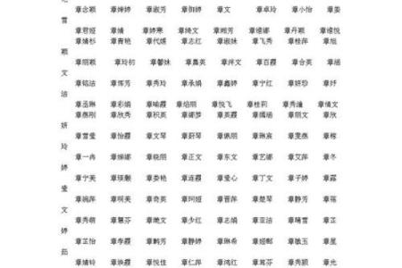 章姓女孩名字大全-章姓女孩起名字大全-章姓名字大全姓名