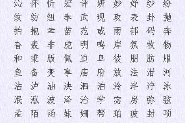 水字旁的字大全-姓名学姓名