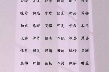 2021年9月24日出生的女孩健康顺遂名字推荐姓名